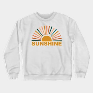 Boho minimalist sunshine Crewneck Sweatshirt